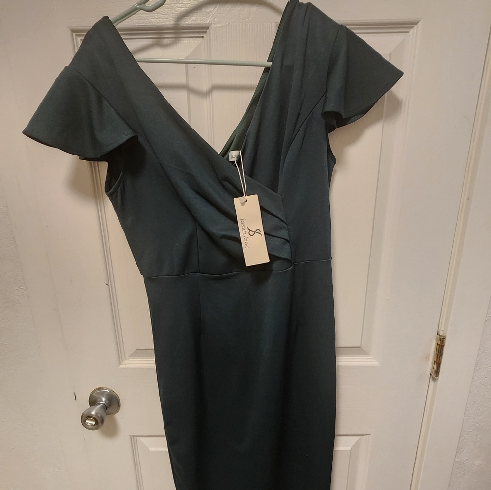 Green dress